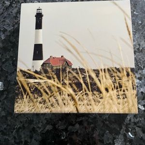 Lighthouse wooden print